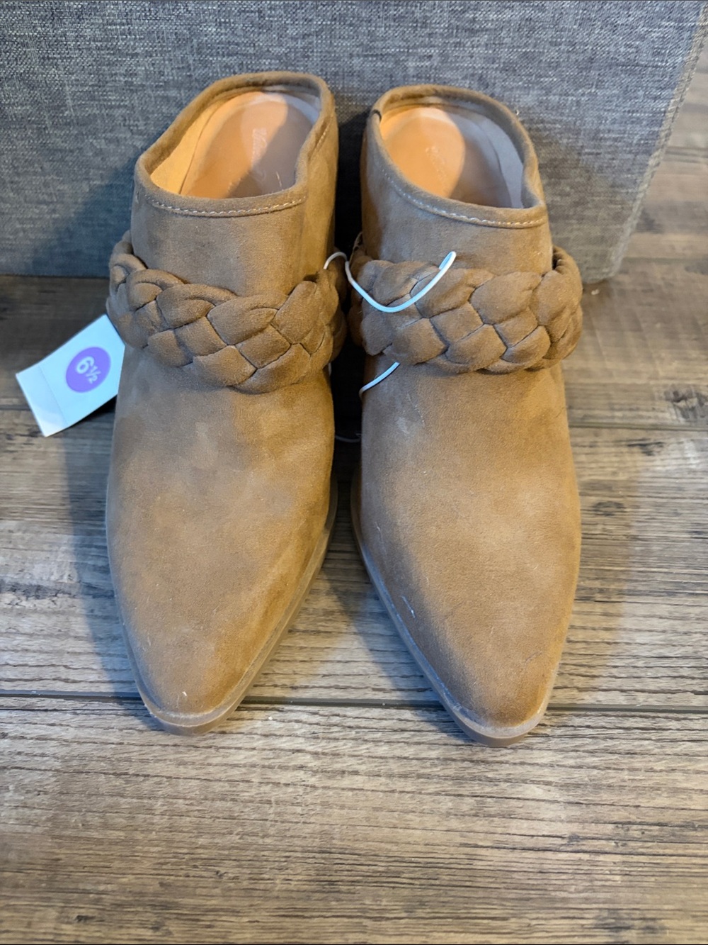 Universal Thread Women's Braided Mules in Brown